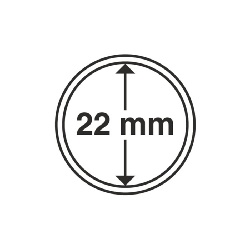 Kapsle CAPS na mince 22 mm, 10ks/bal (CAPS22)