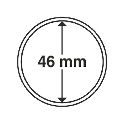 Kapsle CAPS na mince 46 mm, 10ks/bal (CAPS46)