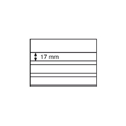 Štandartné PVC karty, 148x105 mm, 3 číre pásy s krycím listom, čierne, 100ks/bal (EKPT6SPVC)