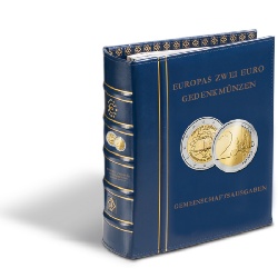 Album OPTIMA na 2 euro mince, spoločné 2007,2009,2012, modrý (CLOP2EUROJISET)