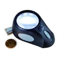 LED lupa BULLAUGE, 5x zoom (LU34)