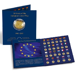 Album PRESSO na mince, 23 x 2 euro "30 rokov európskej vlajky" (PRESSO2EUFL)