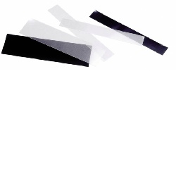 Hawidky pásiky 265x 80 mm dvojitý šev, čierne (73080XL)