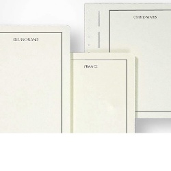 Albumové listy LEUCHTTURM čisté s nápisom krajiny, United States (BL53)