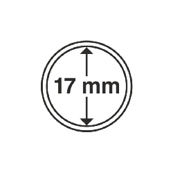 Kapsle CAPS na mince 17 mm, 10ks/bal (CAPS17)