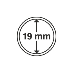 Kapsle CAPS na mince 19 mm, 10ks/bal (CAPS19)