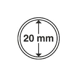Kapsle CAPS na mince 20 mm, 10ks/bal (CAPS20)