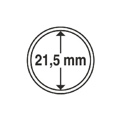 Kapsle CAPS na mince 21,5 mm, 10ks/bal (CAPS21.5)