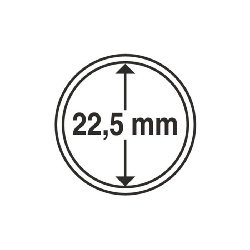 Kapsle CAPS na mince 22,5 mm, 10ks/bal (CAPS22.5)