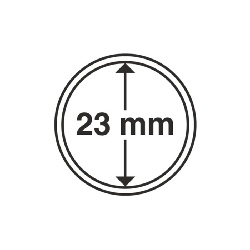 Kapsle CAPS na mince 23 mm, 10ks/bal (CAPS23)