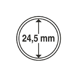 Kapsle CAPS na mince 24,5 mm, 10ks/bal (CAPS24.5)