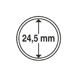 Kapsle CAPS na mince 24,5 mm, 10ks/bal (CAPS24.5)