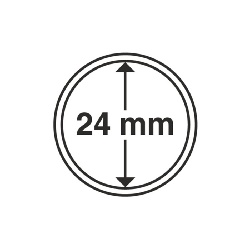 Kapsle CAPS na mince 24 mm, 10ks/bal (CAPS24)