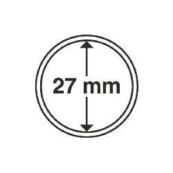 Kapsle CAPS na mince 27 mm, 10ks/bal (CAPS27)
