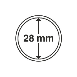 Kapsle CAPS na mince 28 mm, 10ks/bal (CAPS28)