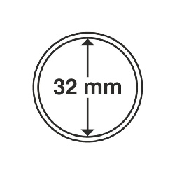 Kapsle CAPS na mince 32 mm, 10ks/bal (CAPS32)