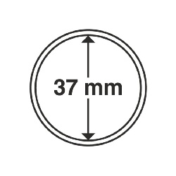 Kapsle CAPS na mince 37 mm, 10ks/bal (CAPS37)