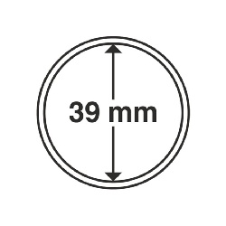 Kapsle CAPS na mince 39 mm, 10ks/bal (CAPS39)