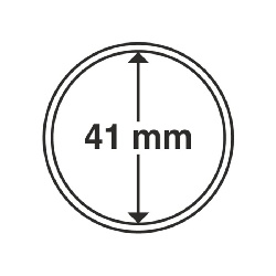 Kapsle CAPS na mince 41 mm, 10ks/bal (CAPS41)