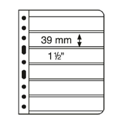 Listy VARIO, 5ks/bal, 6 riadkové, čierne (VARIO6S)