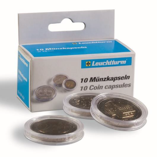Kapsle CAPS na mince 15 mm, 10ks/bal (CAPS15)