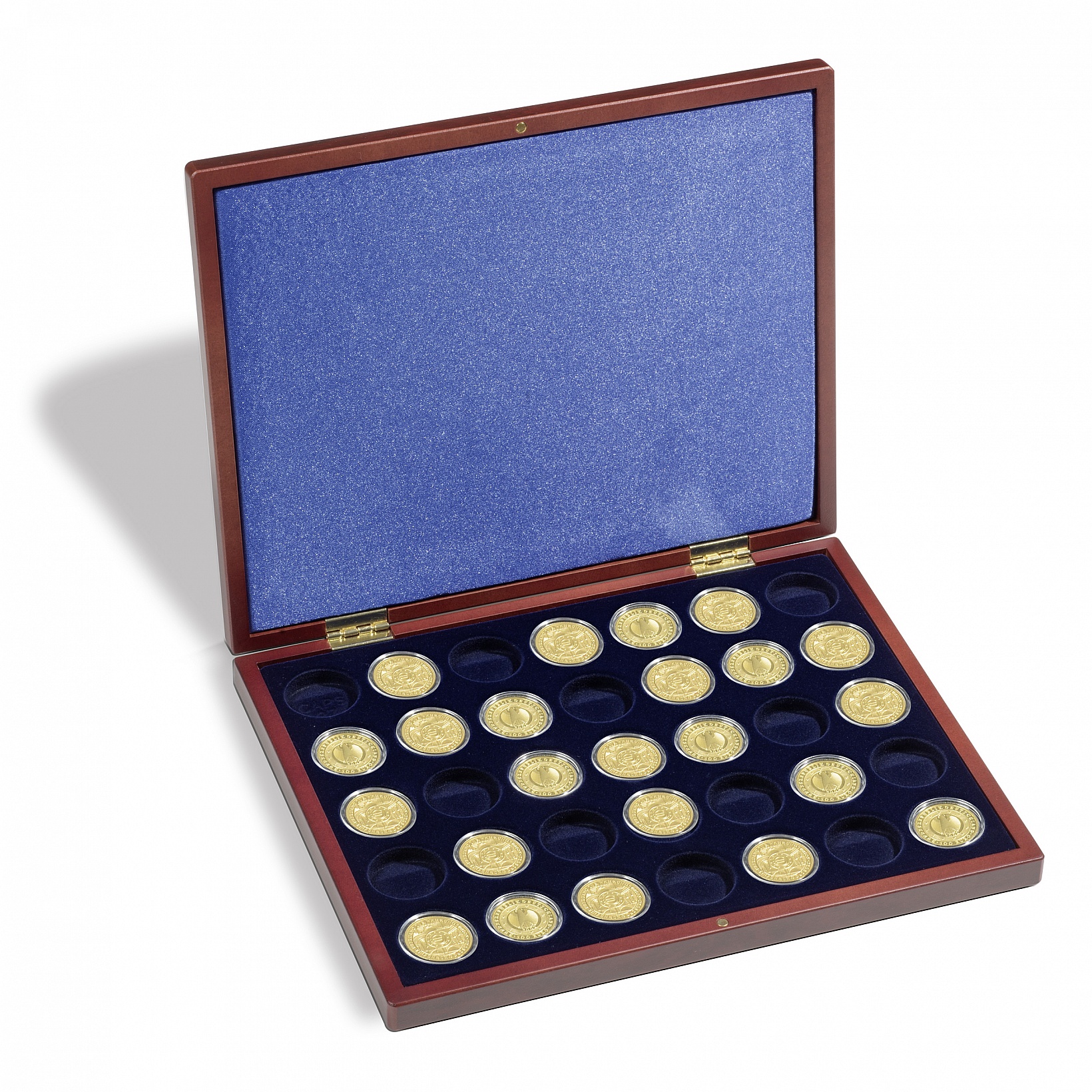 Kazeta VOLTERRA UNO de Luxe, 35x 100 € zlaté nemecké mince  (HMKCAPS27)